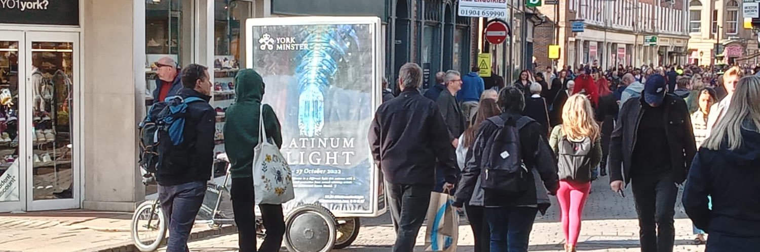 The Advertising Bike Company banner
