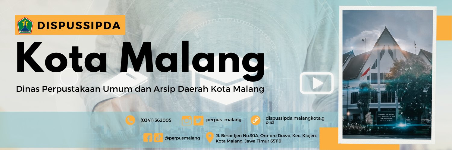 perpusmalang's profile banner image