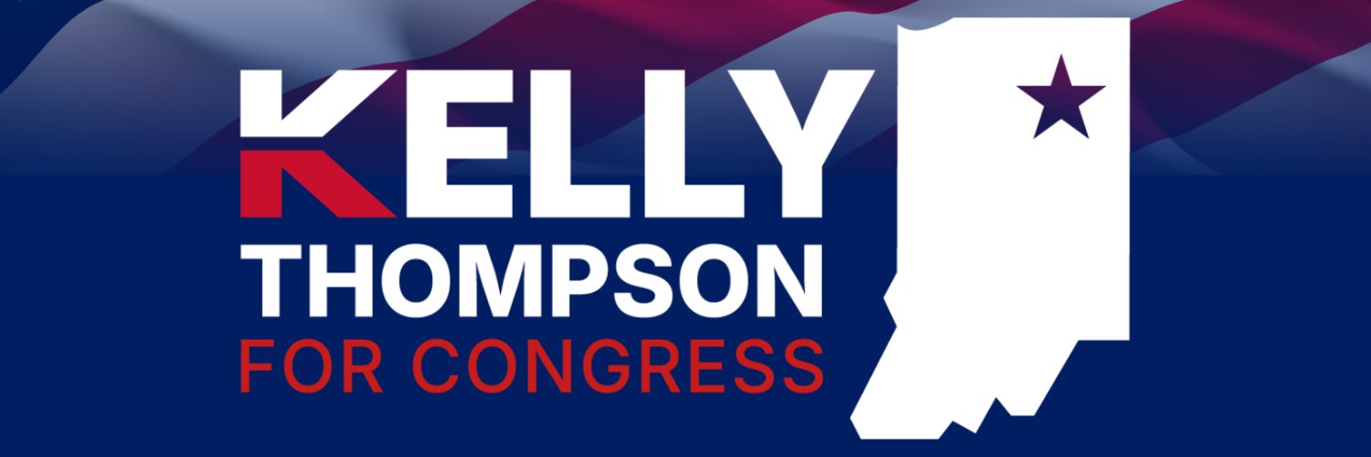 Kelly Thompson For Congress banner