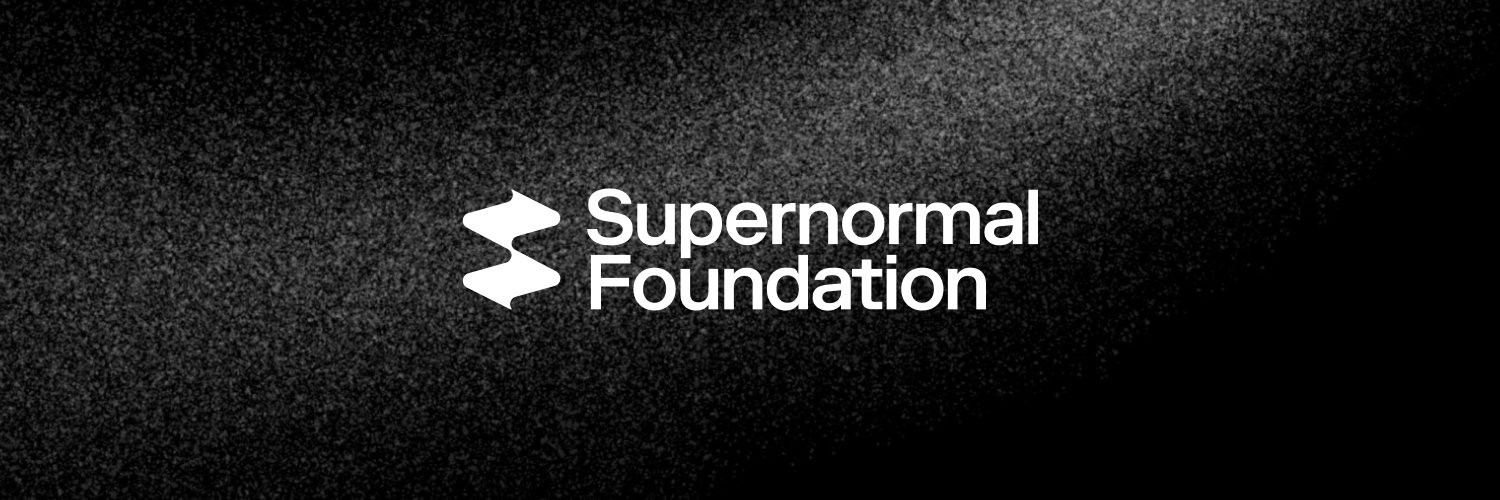 Supernormal Foundation's banner