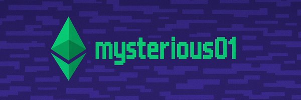 mysteriousWEB3 Profile Banner