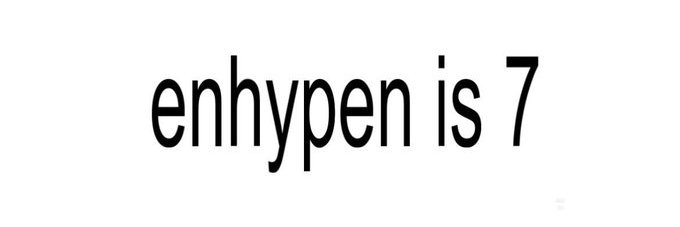 ENHYPEN IS 7! banner