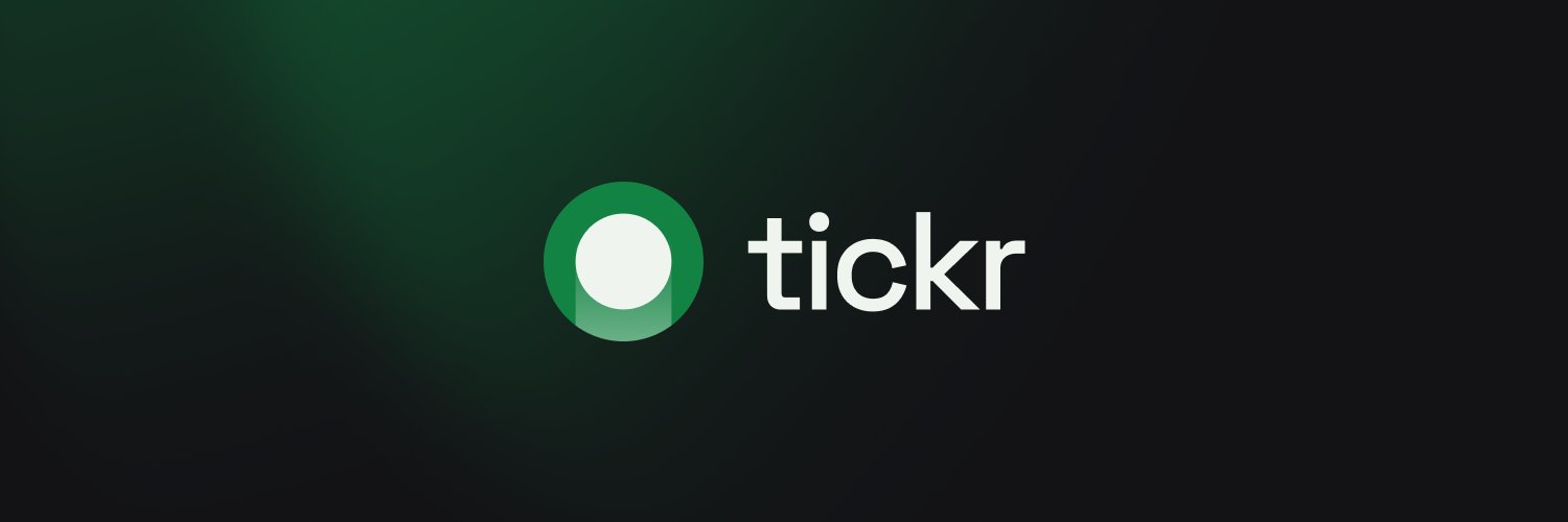 Tickr's banner