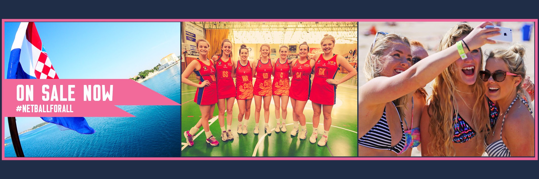 Netfest Netball banner