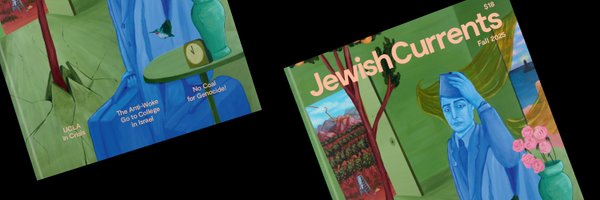 JewishCurrents Profile Banner