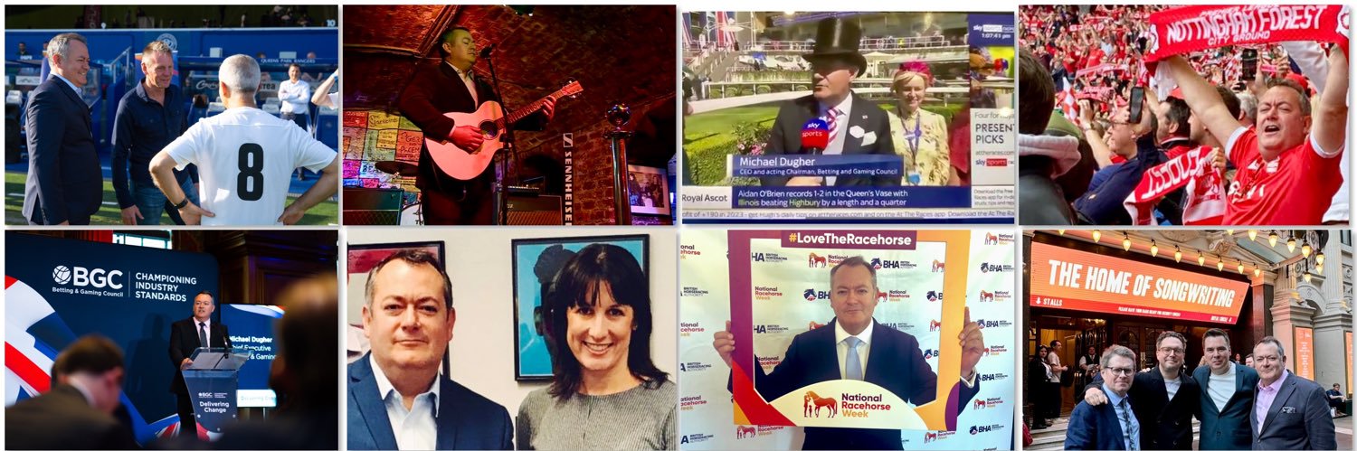 Michael Dugher's banner