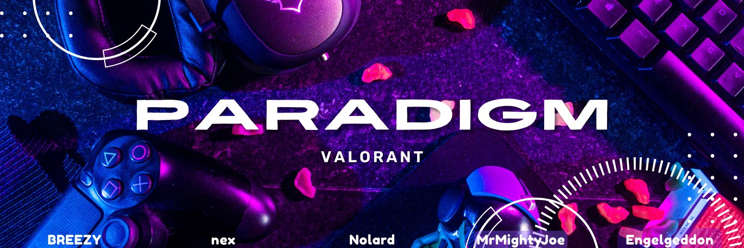 Team Paradigm banner