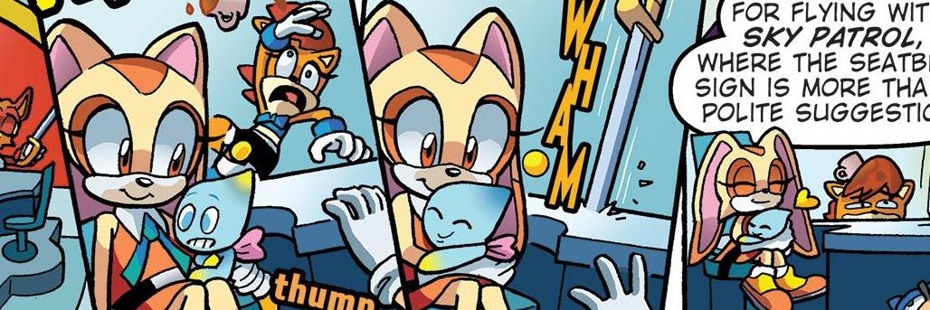 Cream the Rabbit Daily banner