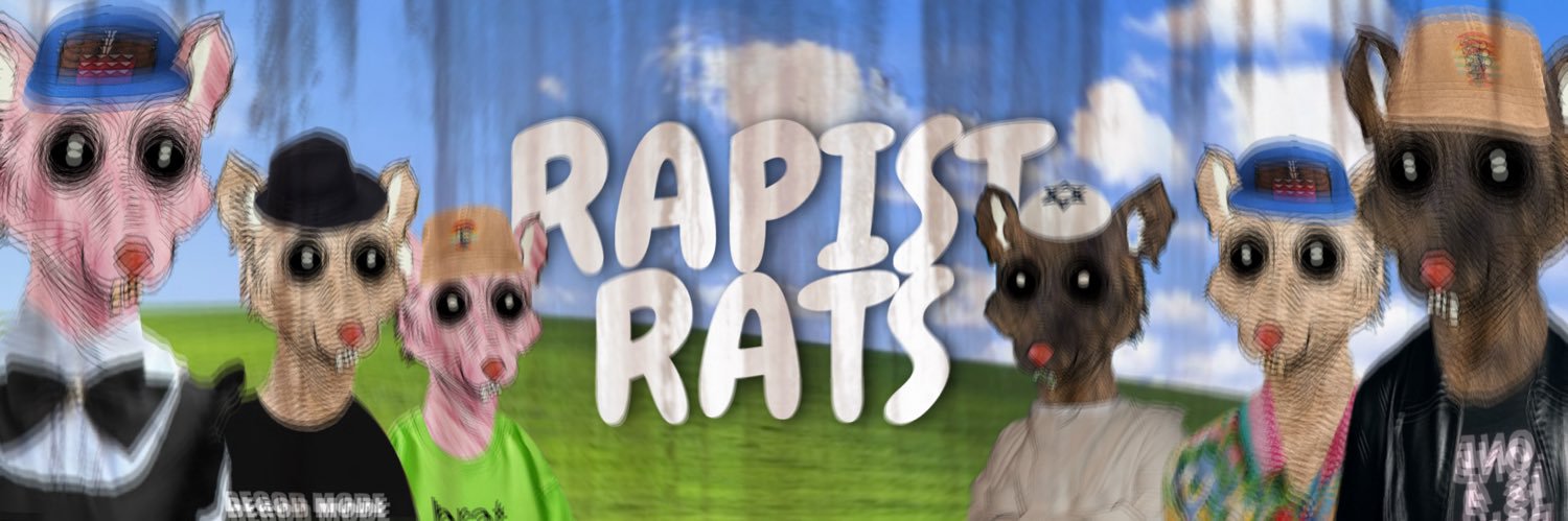 Rapist Rats banner