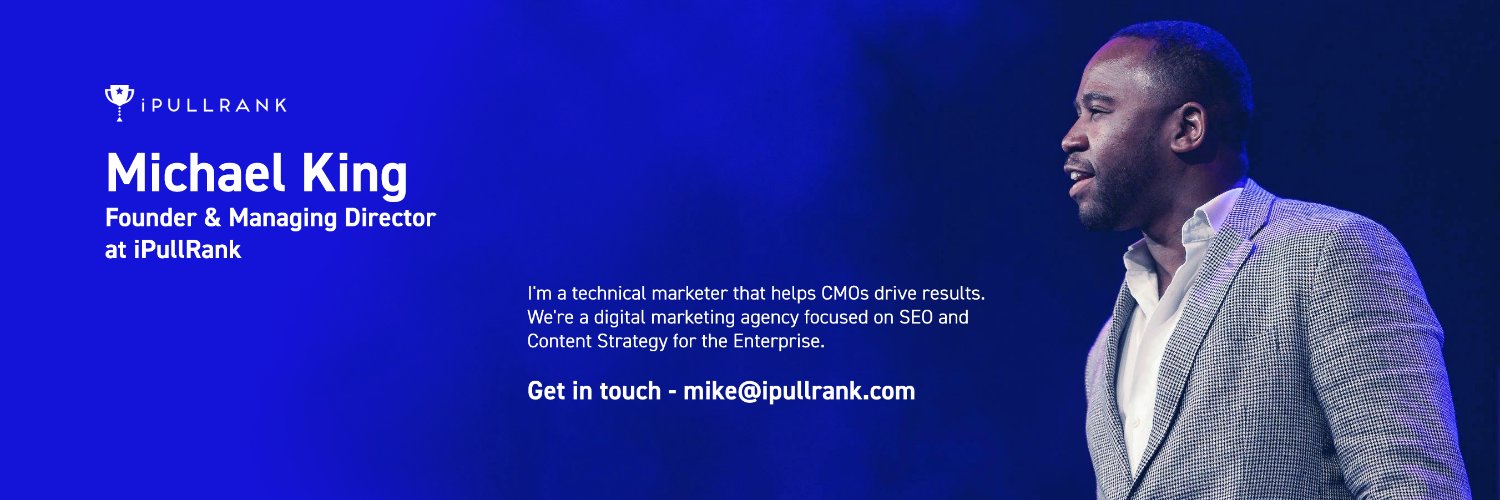 Mic King's banner