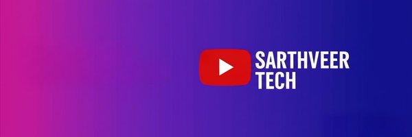 sarthveertech Profile Banner