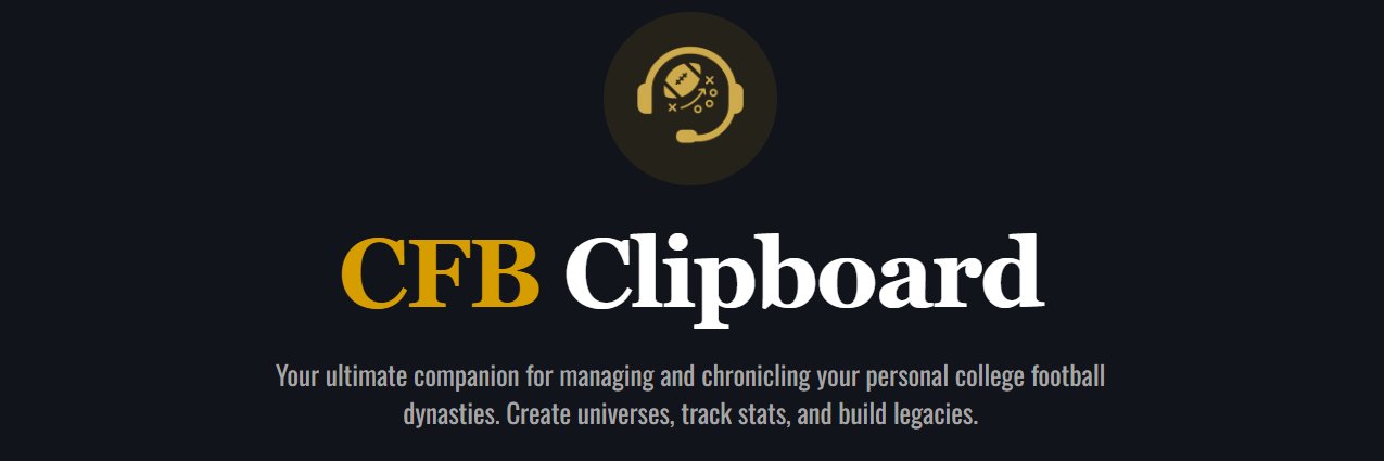 CFB Clipboard banner
