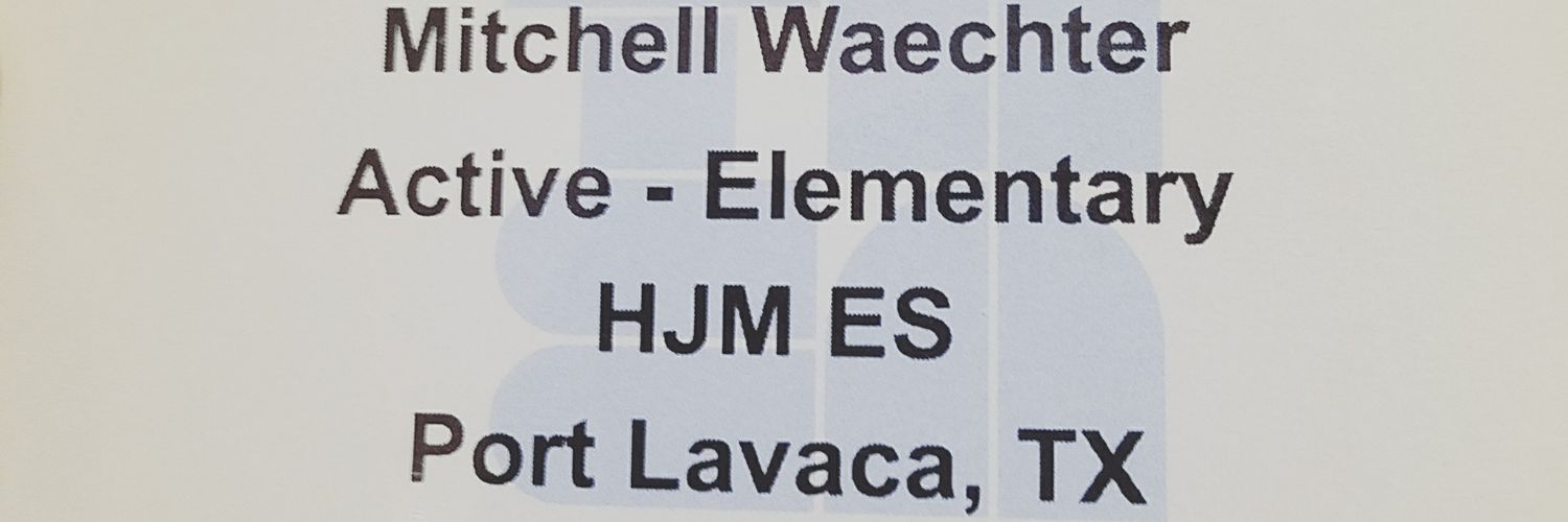 mwaechter's profile banner image
