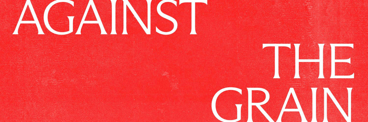 Against the Grain's banner