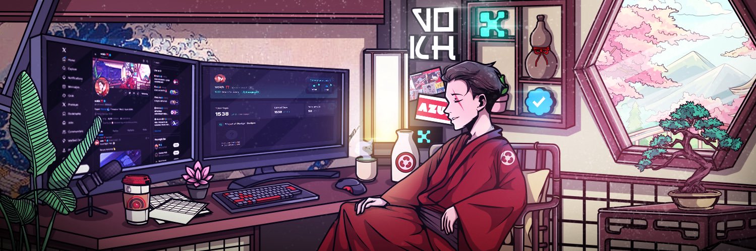 vokhid's profile banner image