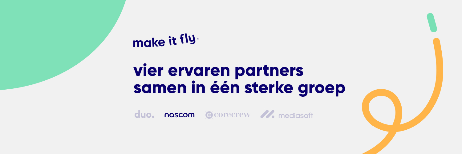 Nascom (make it fly) banner