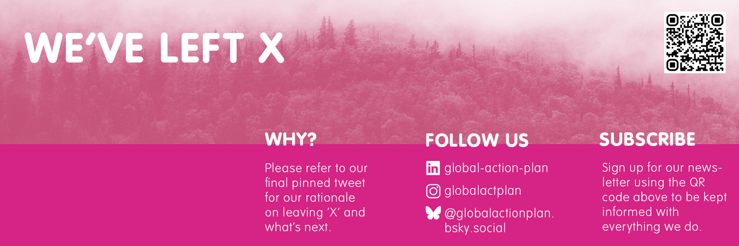 Global Action Plan banner