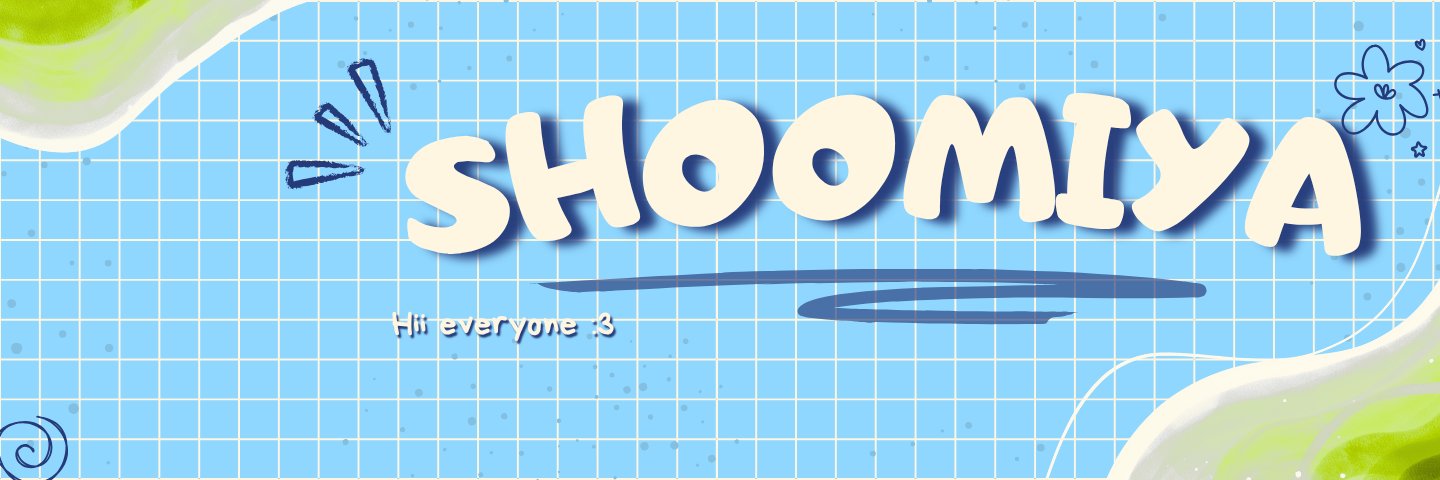 Shoo_miyaa's profile banner image