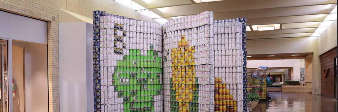 Canstruction Dallas banner