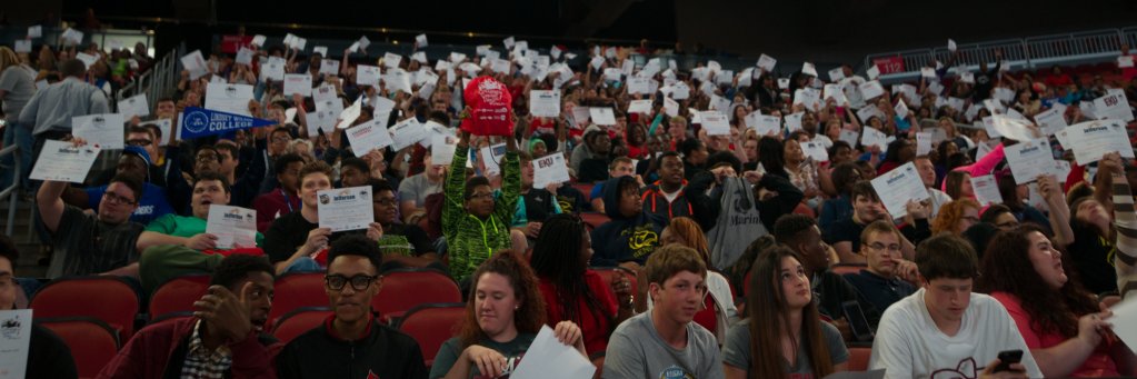 55,000 Degrees banner