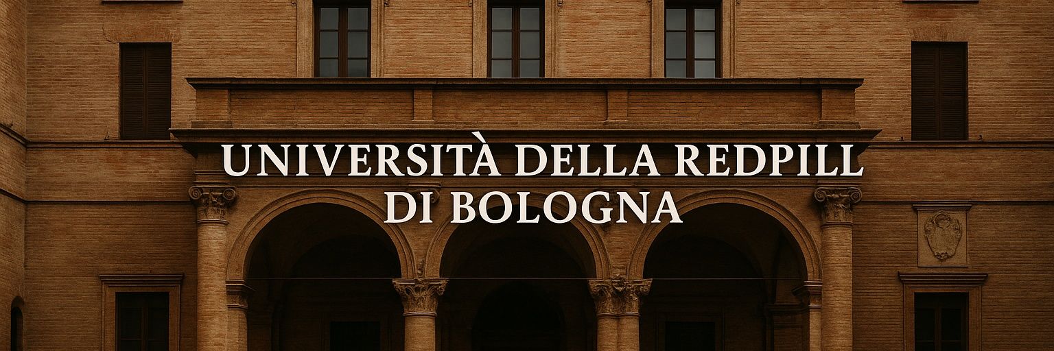 Università della Redpill di Bologna 💊 banner