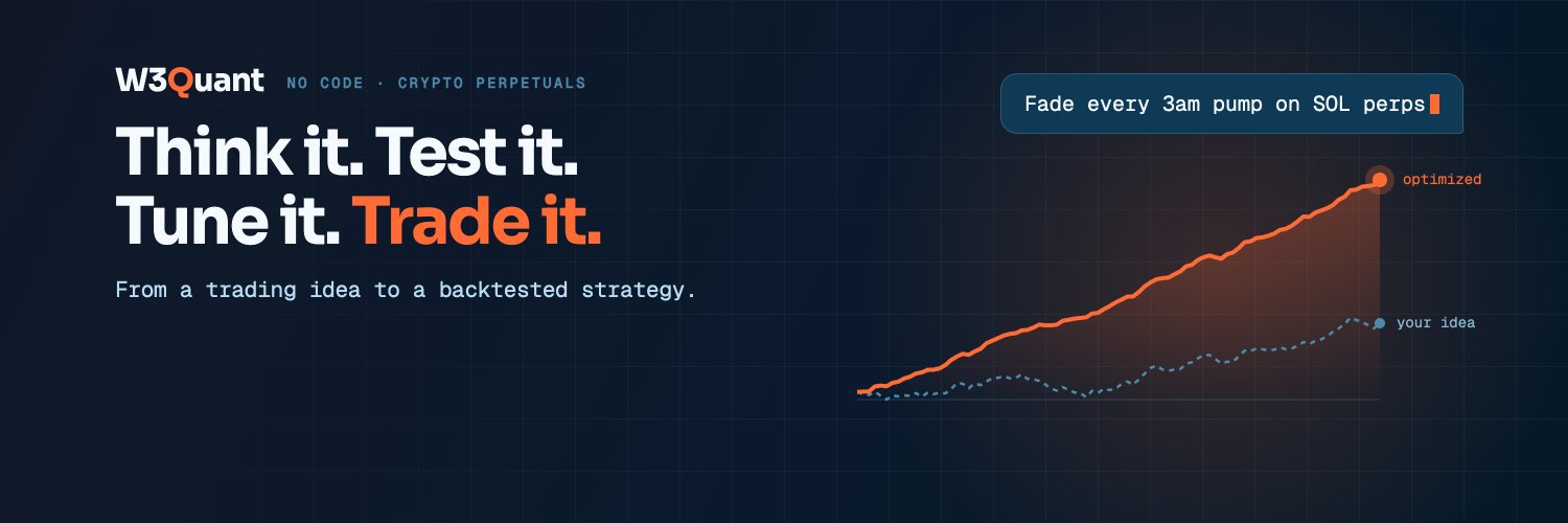 w3quant's profile banner image