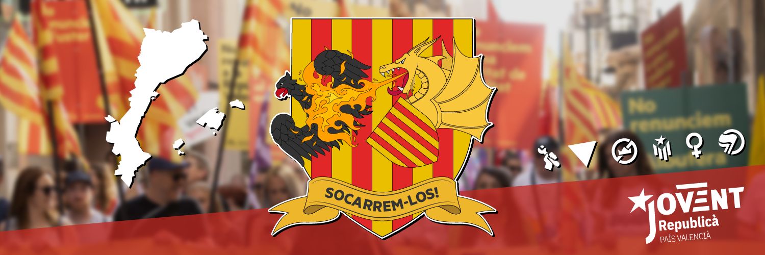 Jovent Republicà del País Valencià's banner