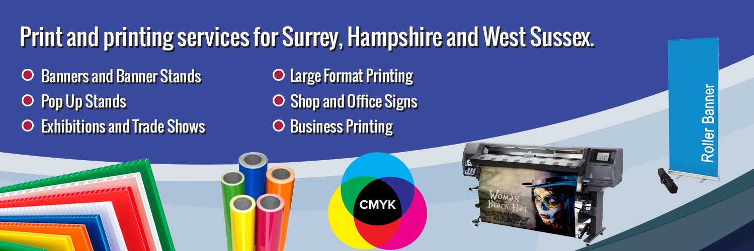 John * Large format printing * Shop Office Signs banner
