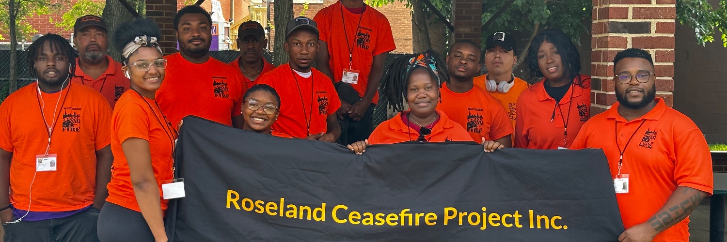 The Roseland Ceasefire Project, Inc. banner