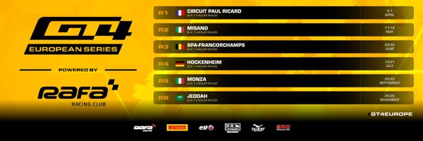 GT4 European Series Profile Banner