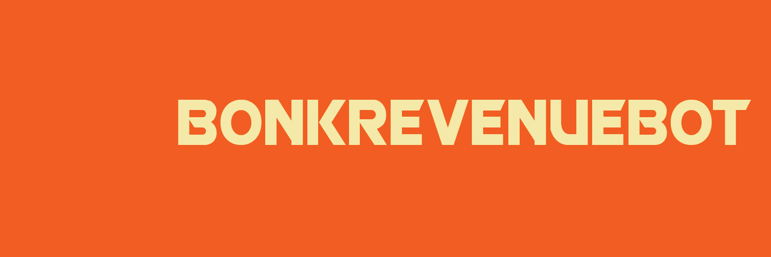 BONK Revenue Bot's banner