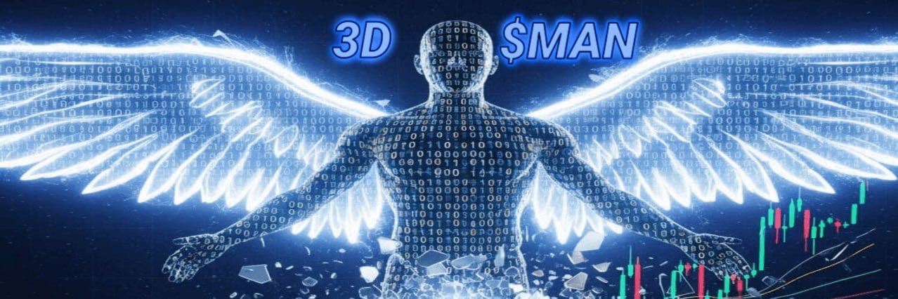3D Man's banner