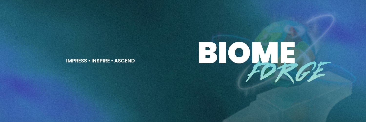 Team BiomeForge banner