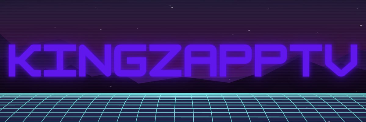 kingzapptv's profile banner image