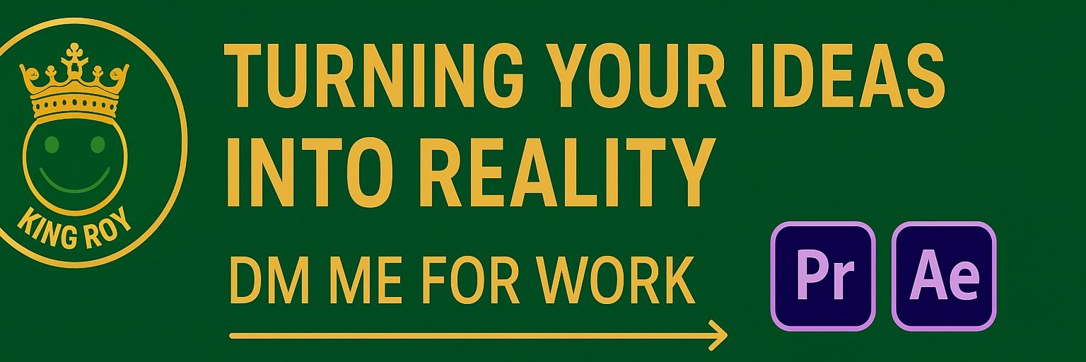 King Roy | Video Editor banner