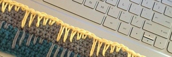 The cyber crocheter banner
