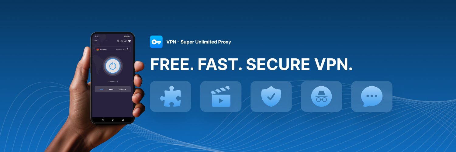 VPN - Super Unlimited Proxy banner