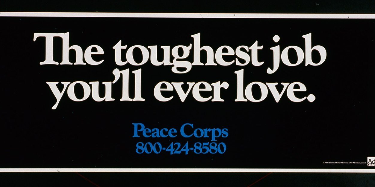 USF Peace Corps banner