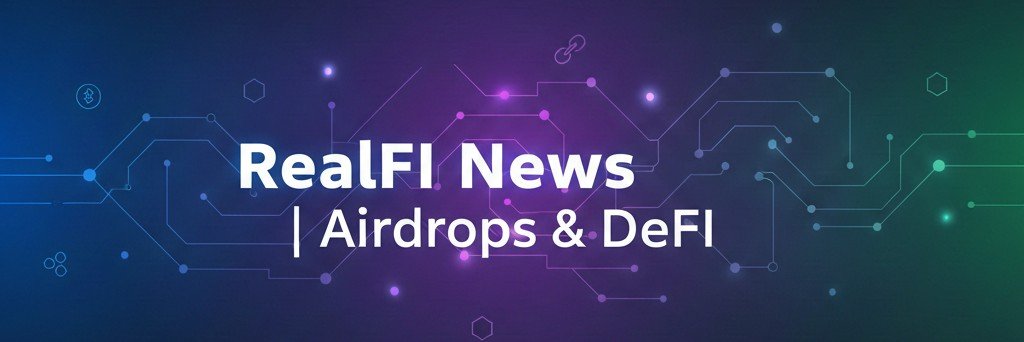 RealFI News | Airdrops & DeFi banner