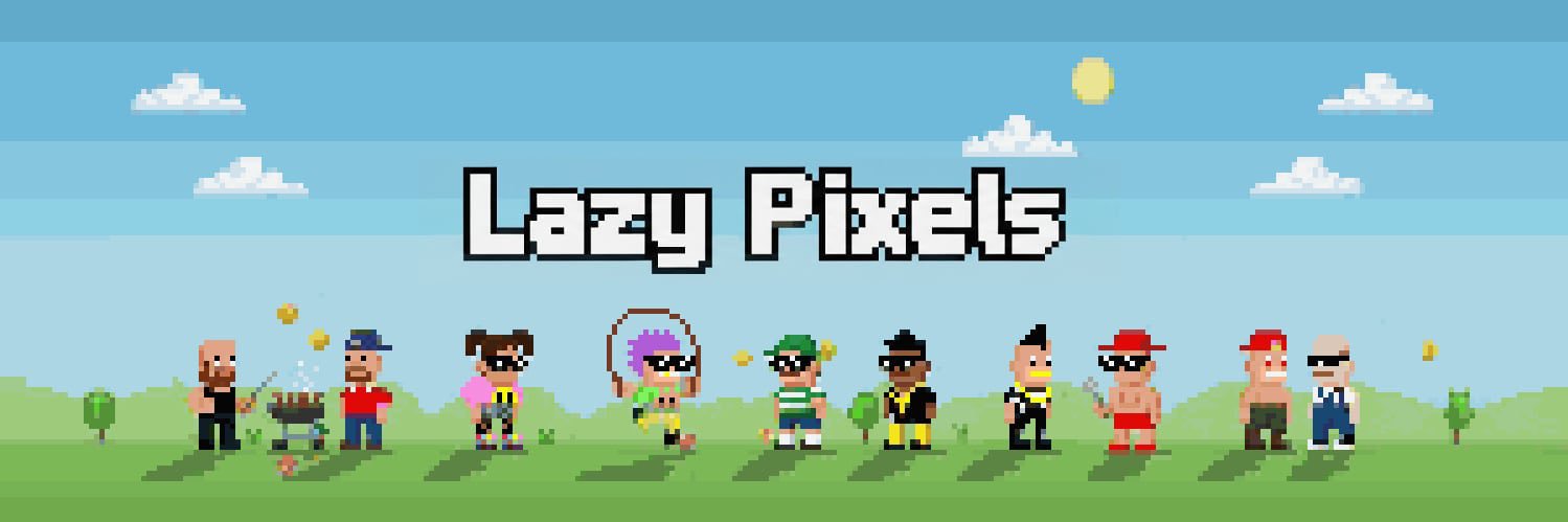 Lazy Pixel Club banner