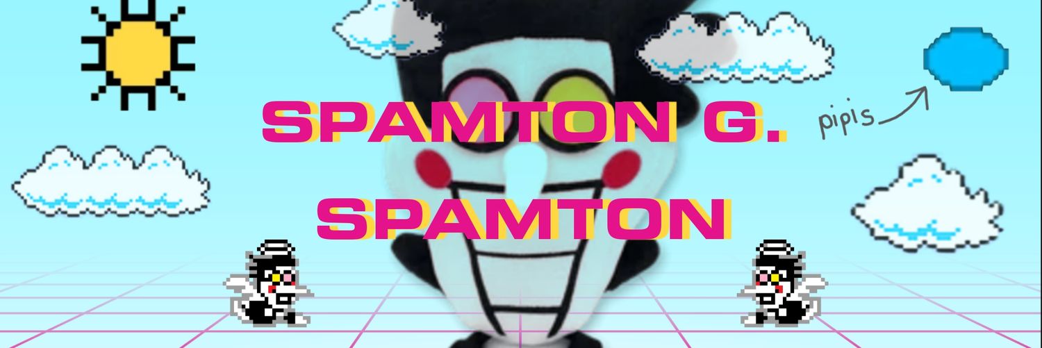 SPAMTON G. SPAMTON's banner