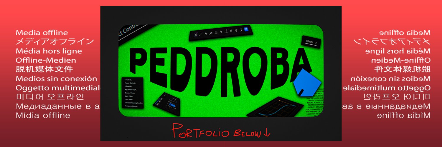 peddroba • Video Editor banner