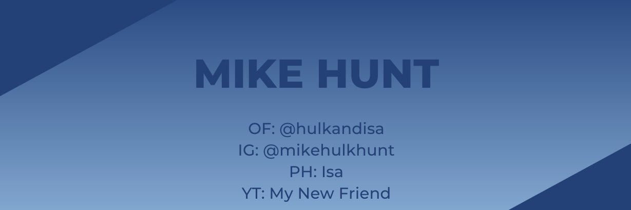 Mike Hunt - Hulk banner