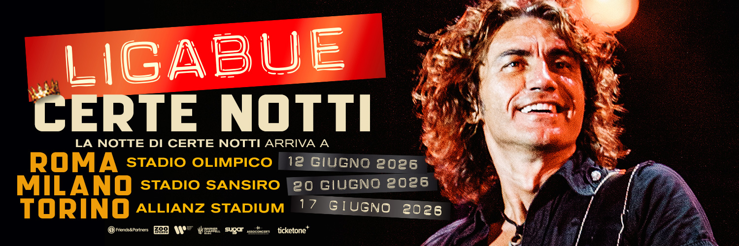 Luciano Ligabue banner