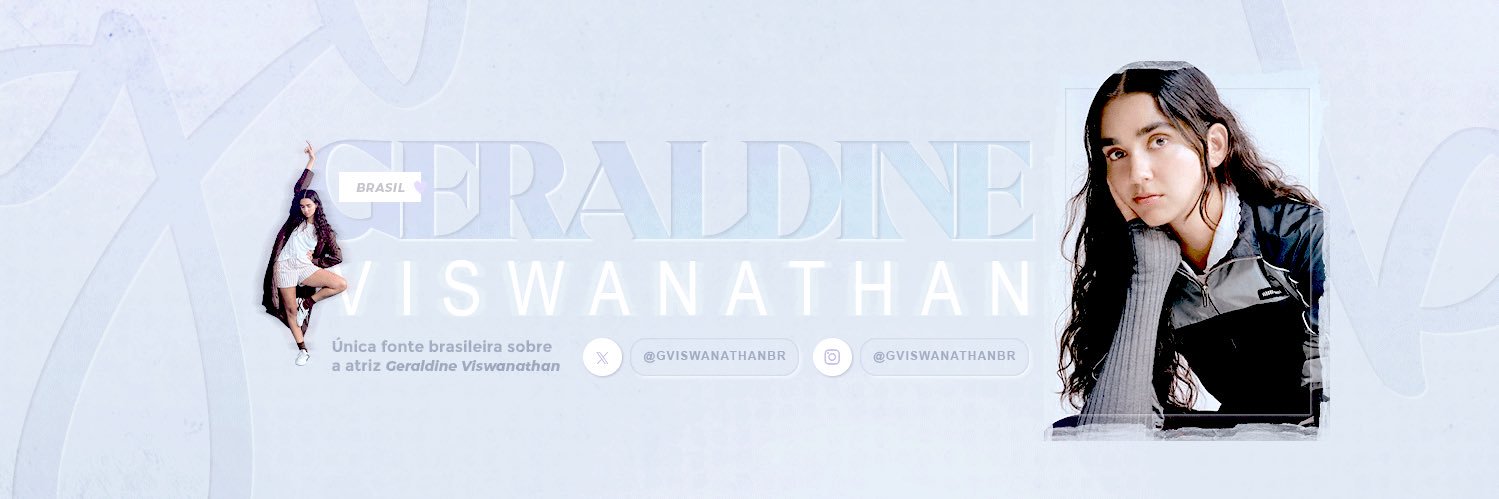 Geraldine Viswanathan Brasil | Fã-site banner