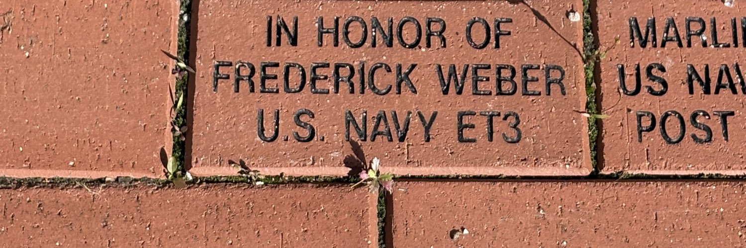 Frederick Weber banner