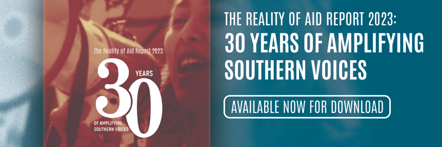 Reality of Aid Network banner