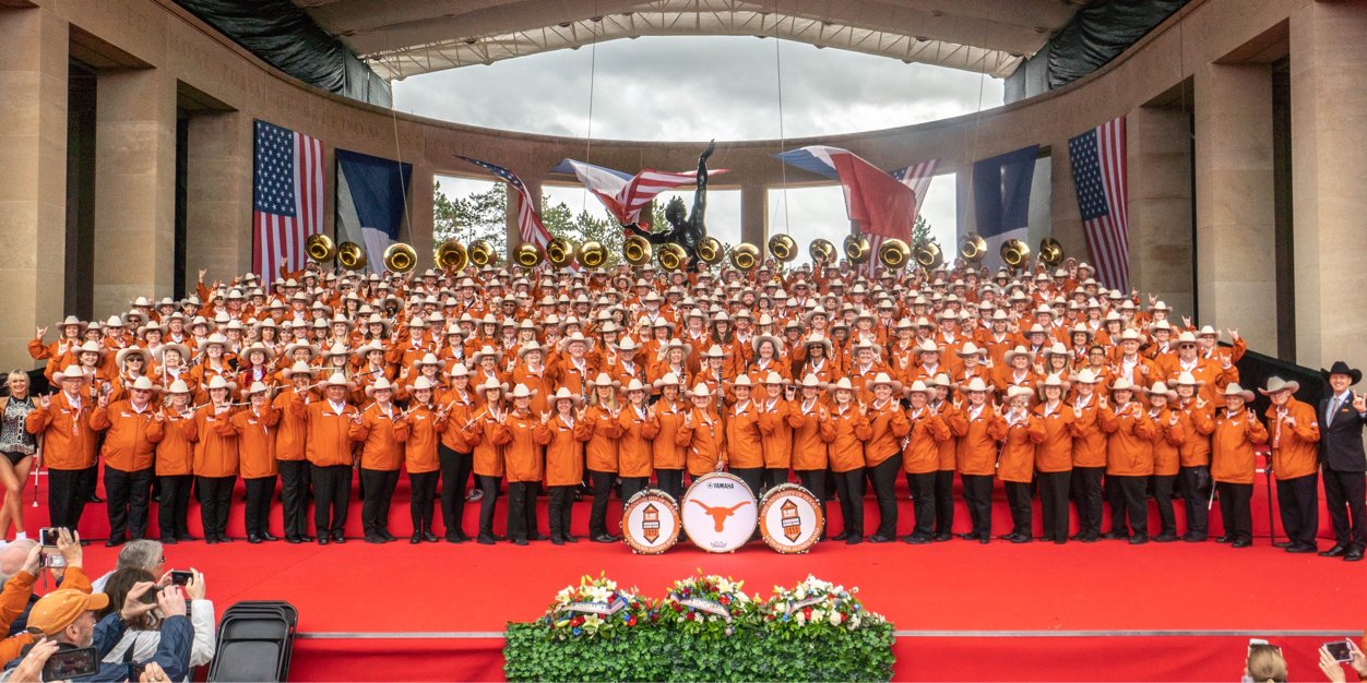 Longhorn Alumni Band banner