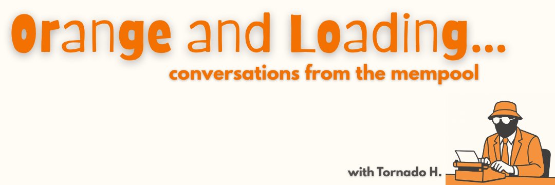 Orange & Loading banner