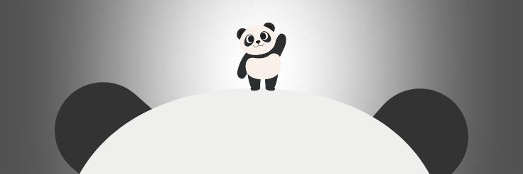 panda. banner
